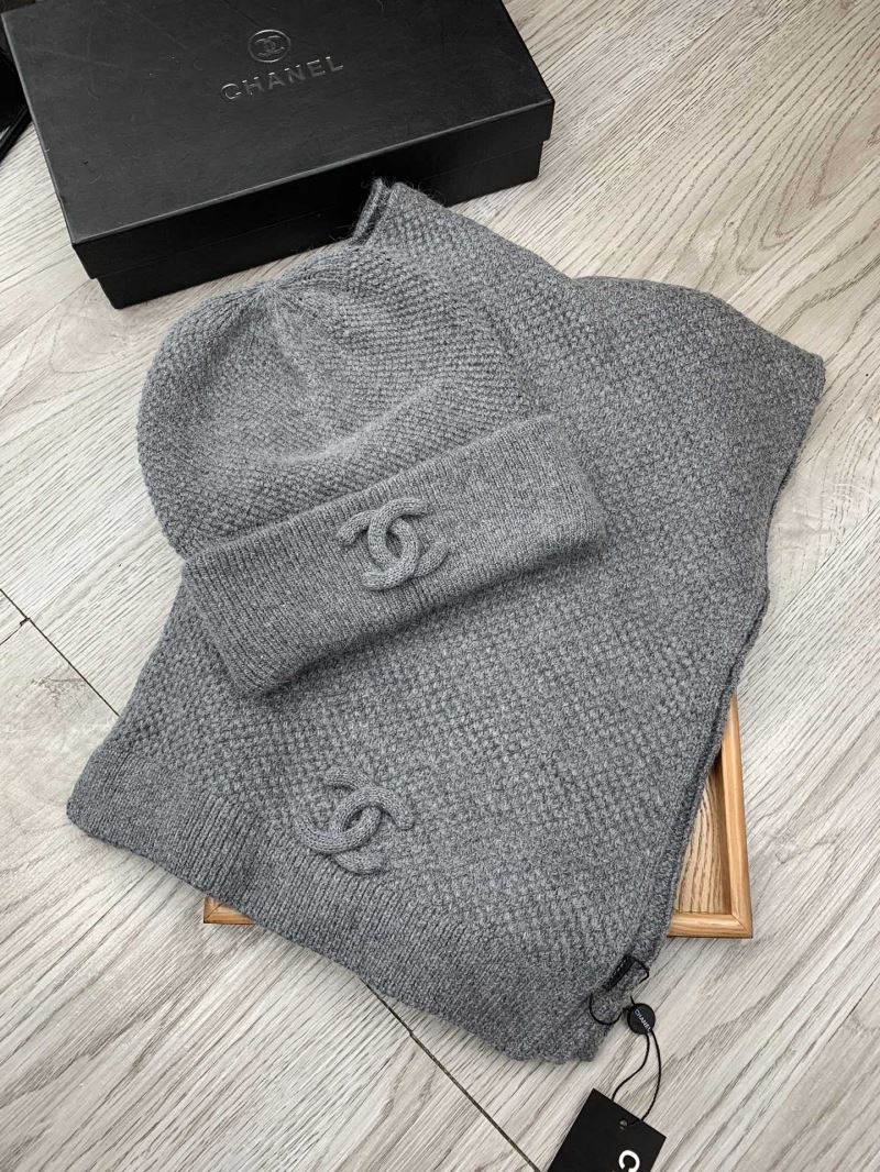 Chanel Caps Scarfs